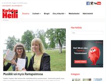 Tablet Screenshot of heili.fi